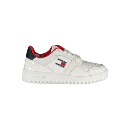 Tommy Hilfiger Bianco Leather Women Sneaker