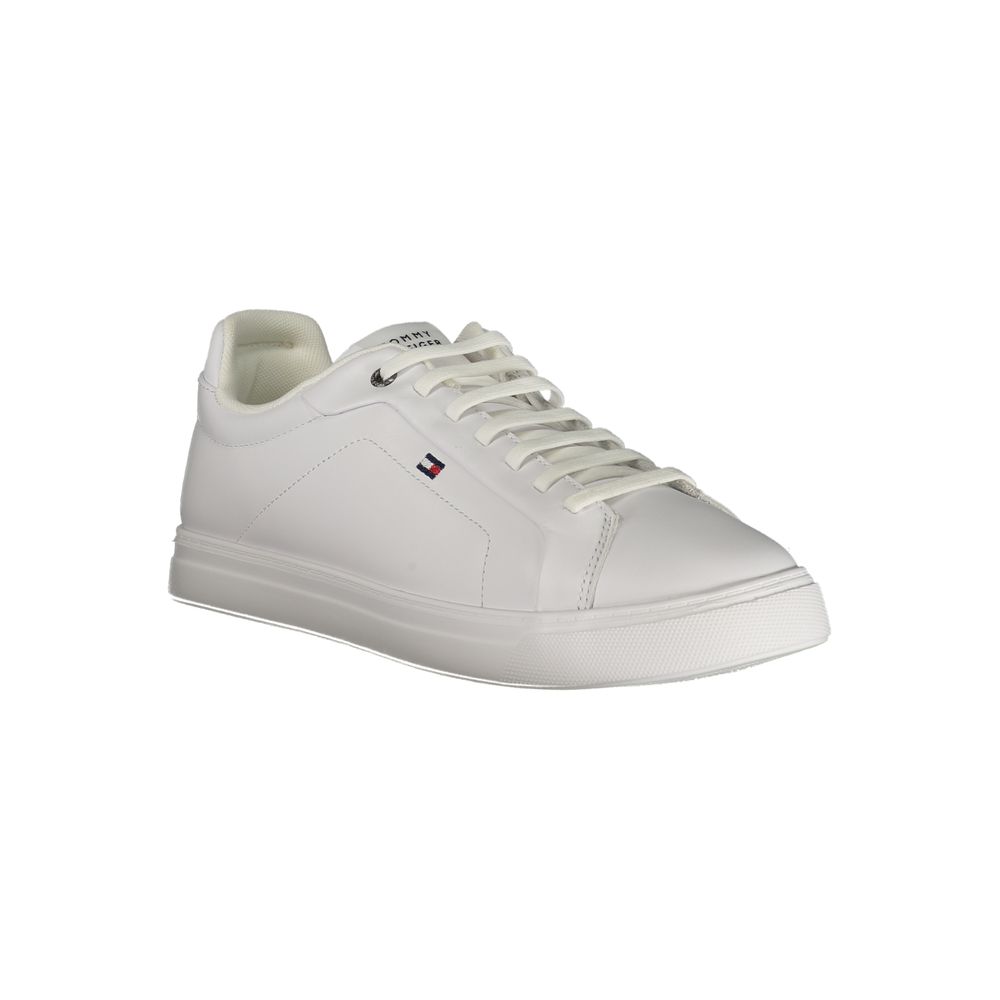Tommy Hilfiger Bianco Poliuretano Uomo Sneakers