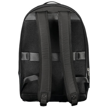 Tommy Hilfiger Black Polyester Backpack