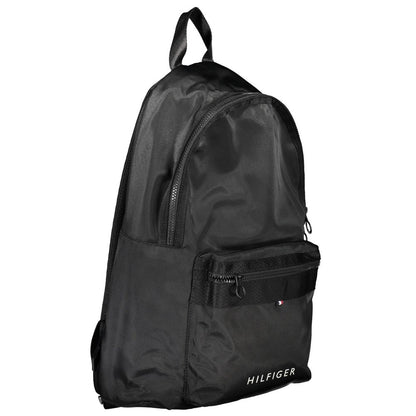 Tommy Hilfiger TO-22078 black polyester backpack for men