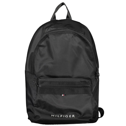 Tommy Hilfiger TO-22078 black polyester backpack for men