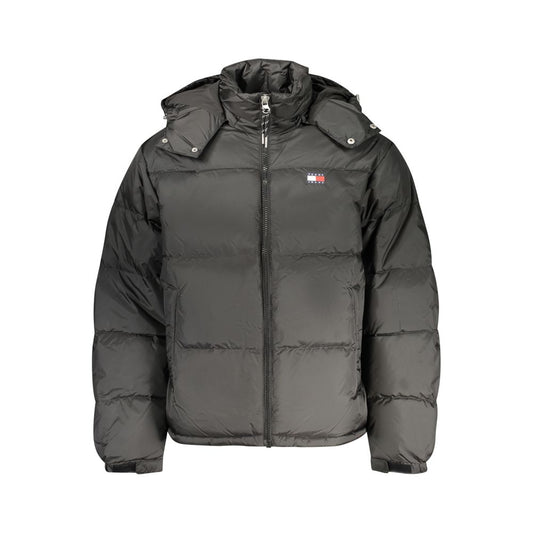 Tommy Hilfiger Black Polyester Men's Jacket