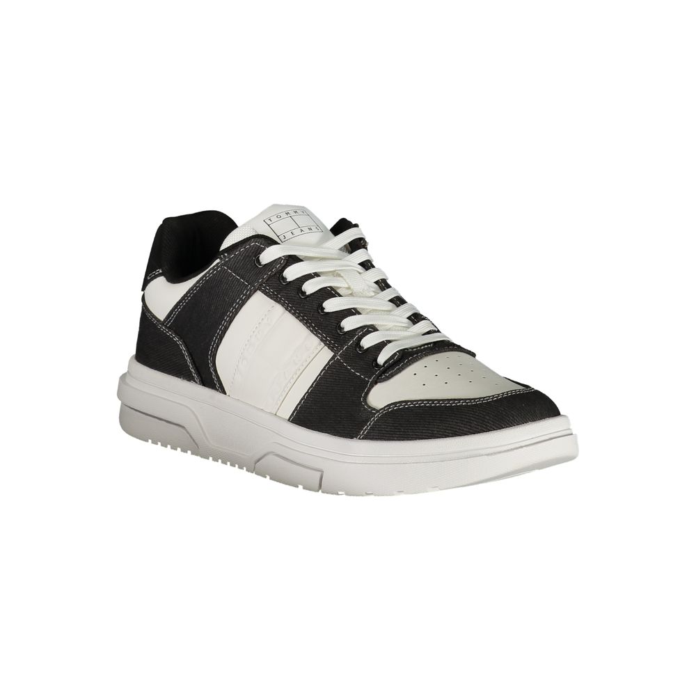 Tommy Hilfiger Black Polyester Sneakers