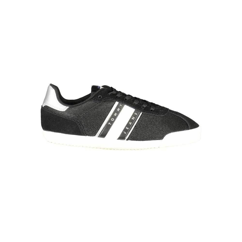 Tommy Hilfiger Black Polyester Women Sneakers