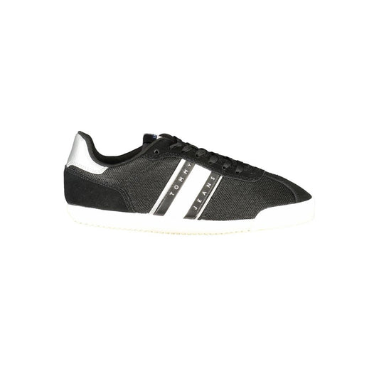 Tommy Hilfiger Black Polyester Women Sneakers
