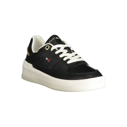 Tommy Hilfiger Black Polyethylene Women Sneakers