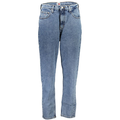 Tommy Hilfiger Blue Cotton Jeans & Pant