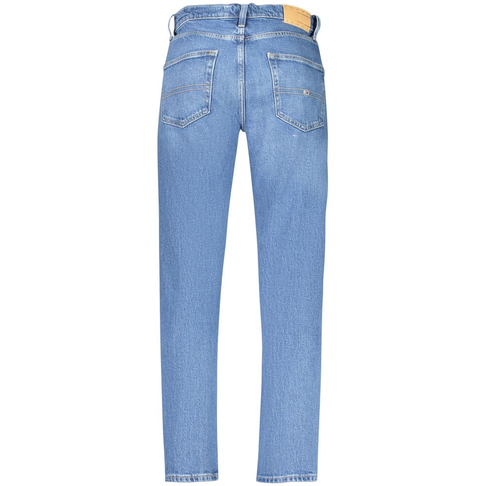 Tommy Hilfiger Blue Cotton Men Jeans