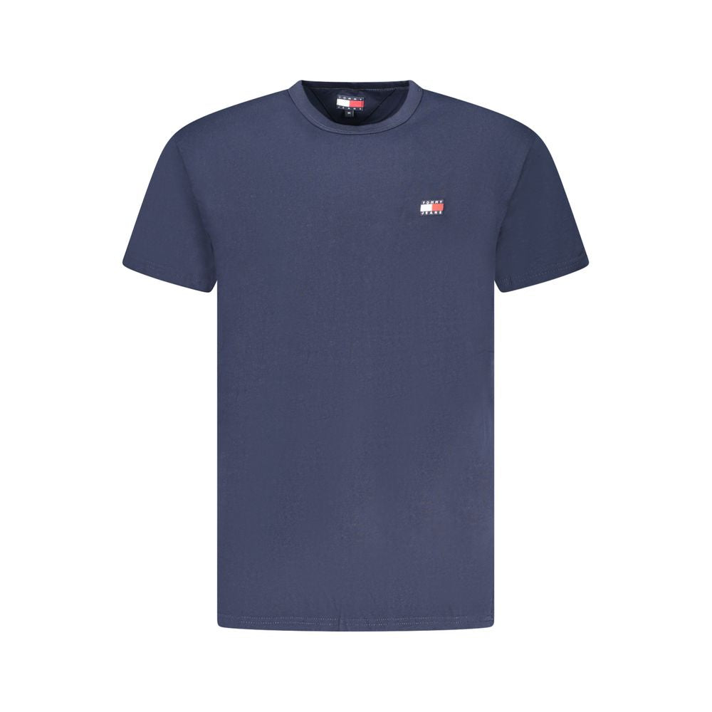 Tommy Hilfiger Blue Cotton Men T-Shirt