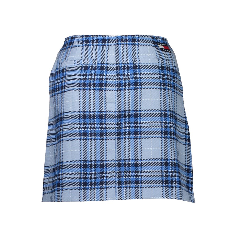 Tommy Hilfiger Blue Cotton Skirt