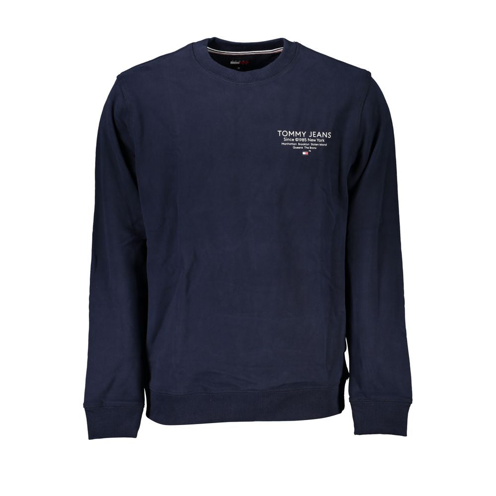 Tommy Hilfiger Blue Organic Cotton Men Sweater