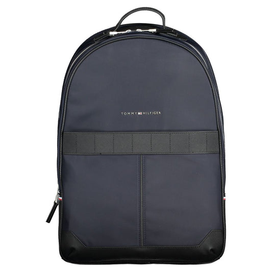 Tommy Hilfiger TO-20402 blue polyester backpack for men