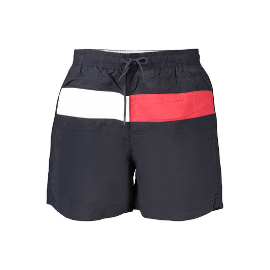 Tommy Hilfiger Blue Polyester Men's Swimwear