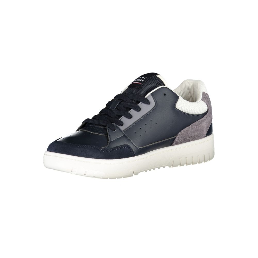 Tommy Hilfiger Blue Polyester Sneakers