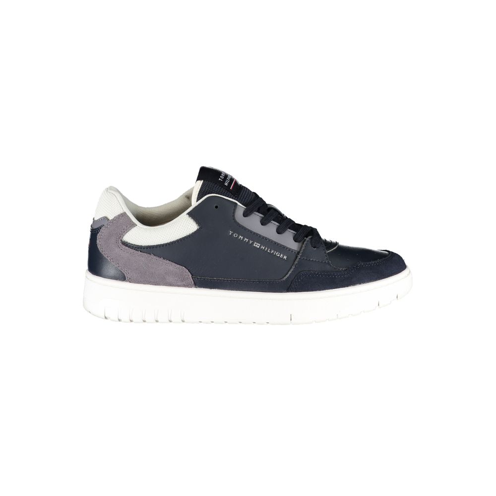 Tommy Hilfiger Blue Polyester Sneakers