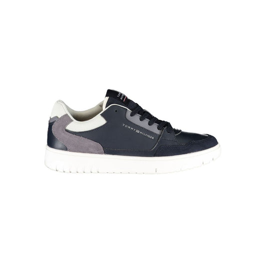 Tommy Hilfiger Blue Polyester Sneakers