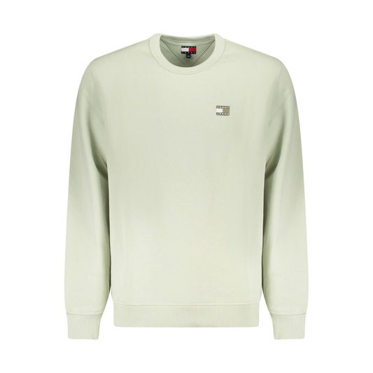 Tommy Hilfiger Green Cotton Men Sweater