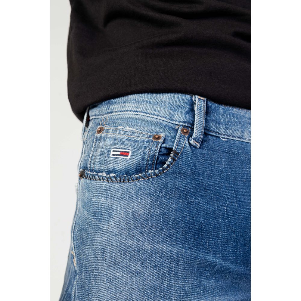 Tommy Hilfiger Jeans Blue Cotton Slim Fit Jean