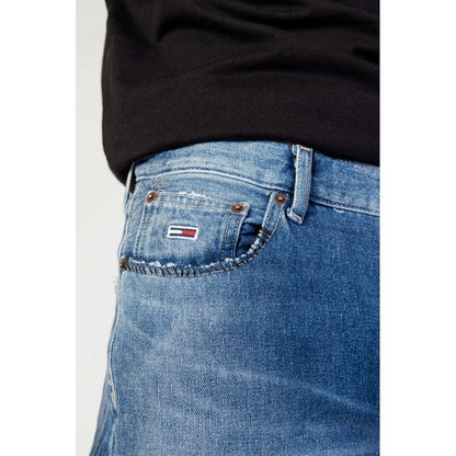 Tommy Hilfiger Jeans Blue Cotton Slim Fit Jean