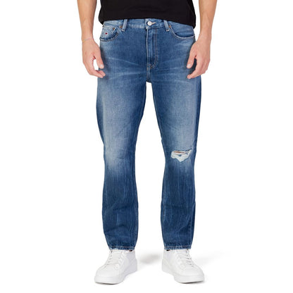 Tommy Hilfiger Jeans Blue Cotton Slim Fit Jean