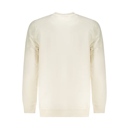 Tommy Hilfiger White Cotton Men Sweatshirt