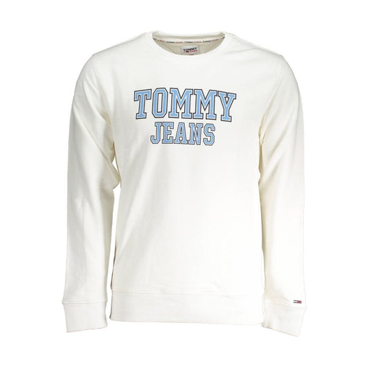 Tommy Hilfiger White Cotton Men's Sweatshirt