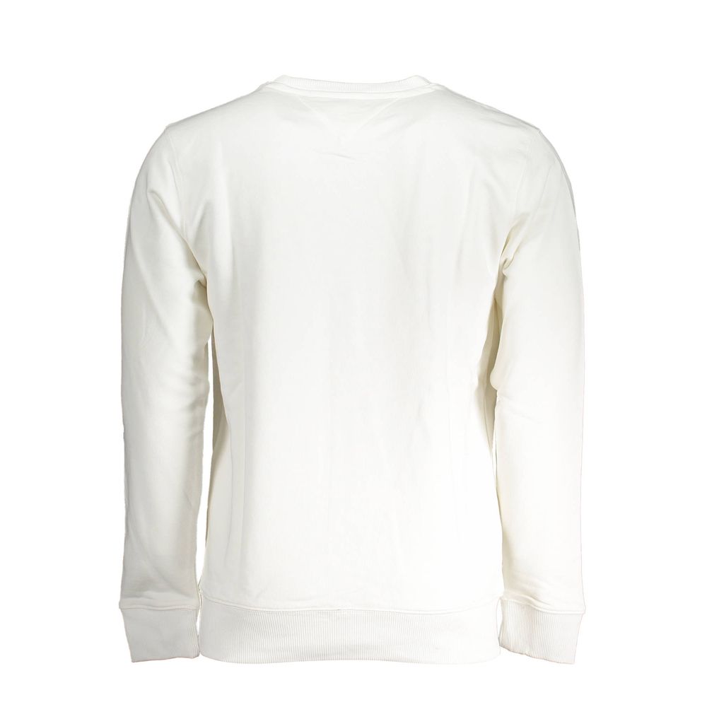 Tommy Hilfiger White Cotton Sweater