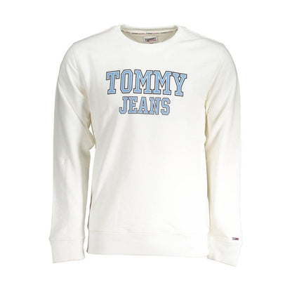 Tommy Hilfiger White Cotton Sweater