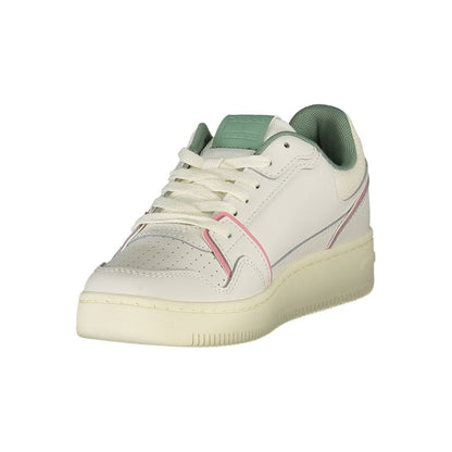Tommy Hilfiger White Leather Women Sneakers