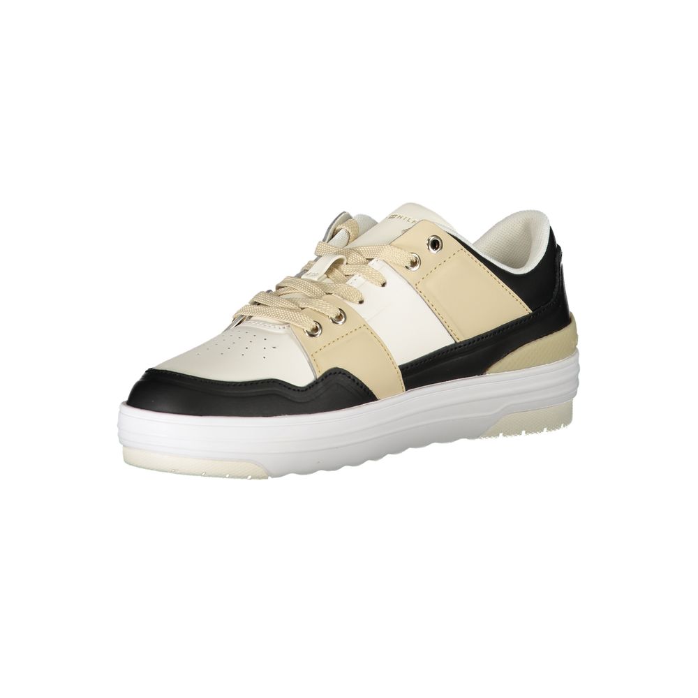 Tommy Hilfiger White Leather Women Sneakers