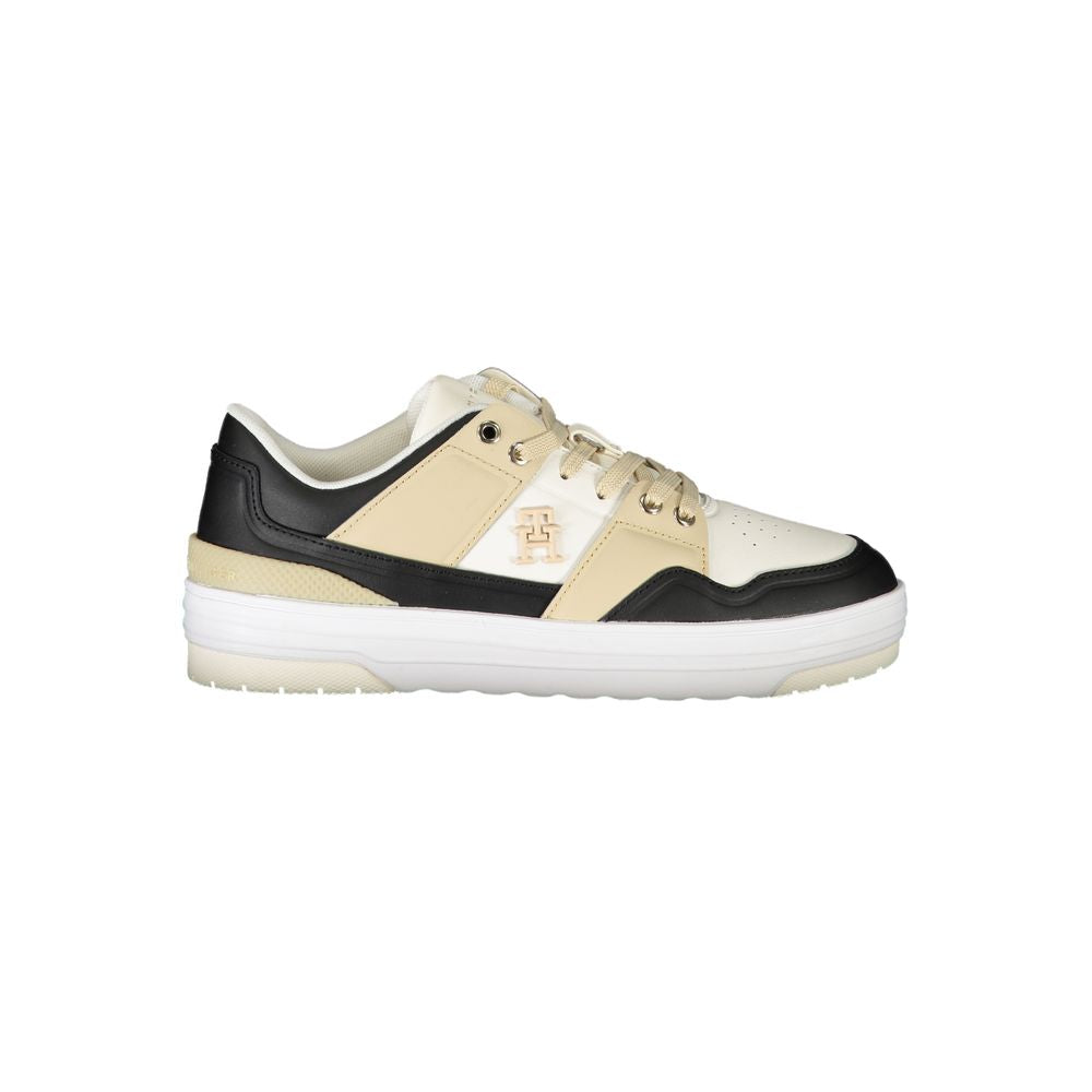 Tommy Hilfiger White Leather Women Sneakers
