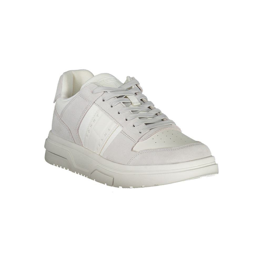 Tommy Hilfiger White Polyester Sneakers