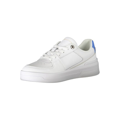 Tommy Hilfiger White Polyester Sneakers