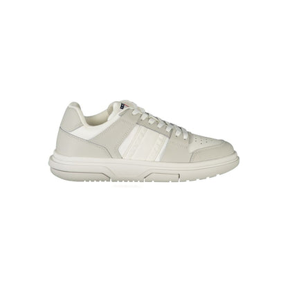 Tommy Hilfiger White Polyester Sneakers