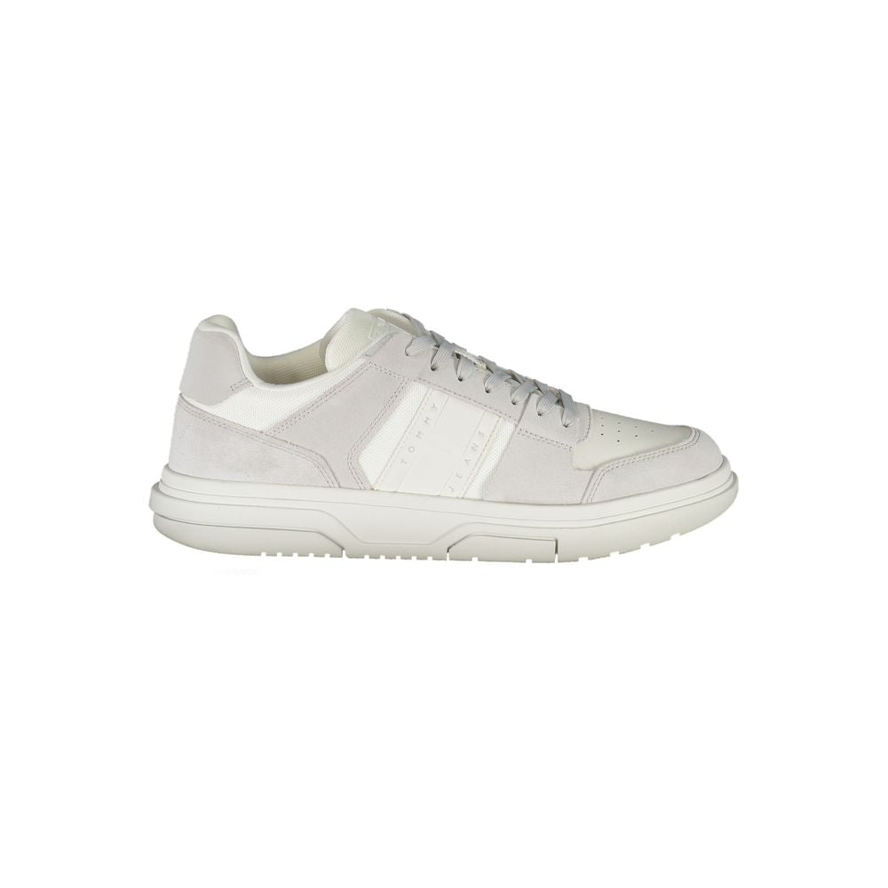 Tommy Hilfiger White Polyester Sneakers