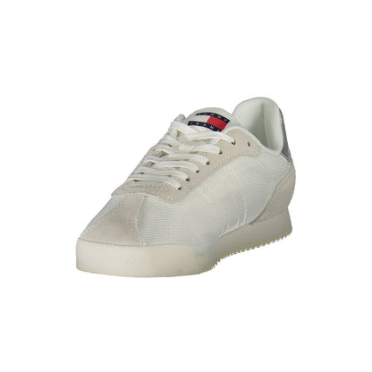 Tommy Hilfiger White Polyester Women Sneakers
