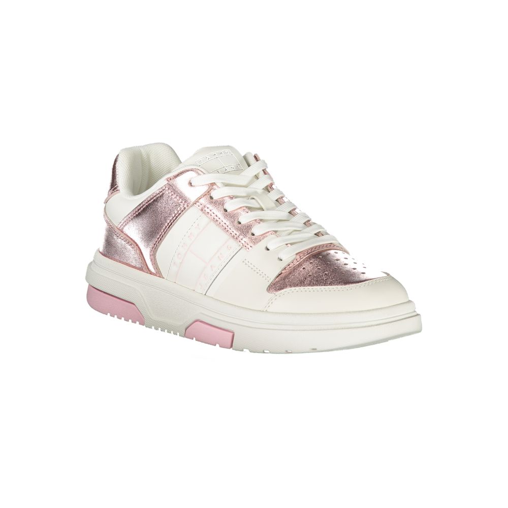 Tommy Hilfiger White Polyethylene Women Sneakers