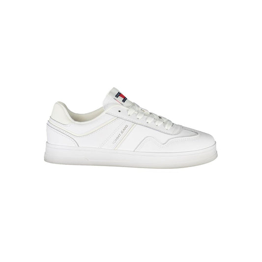 Tommy Hilfiger White Polyethylene Women Sneakers