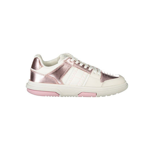 Tommy Hilfiger White Polyethylene Women Sneakers