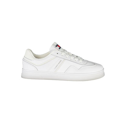 Tommy Hilfiger White Women's Polyurethane Sneakers