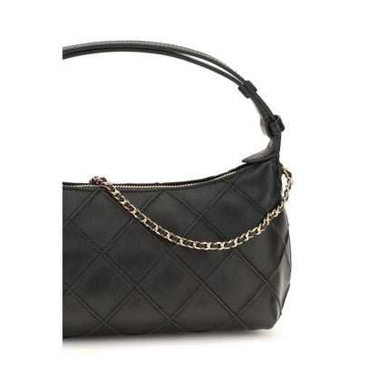 Tory Burch Black Calf Leather Bos Taurus Handbag