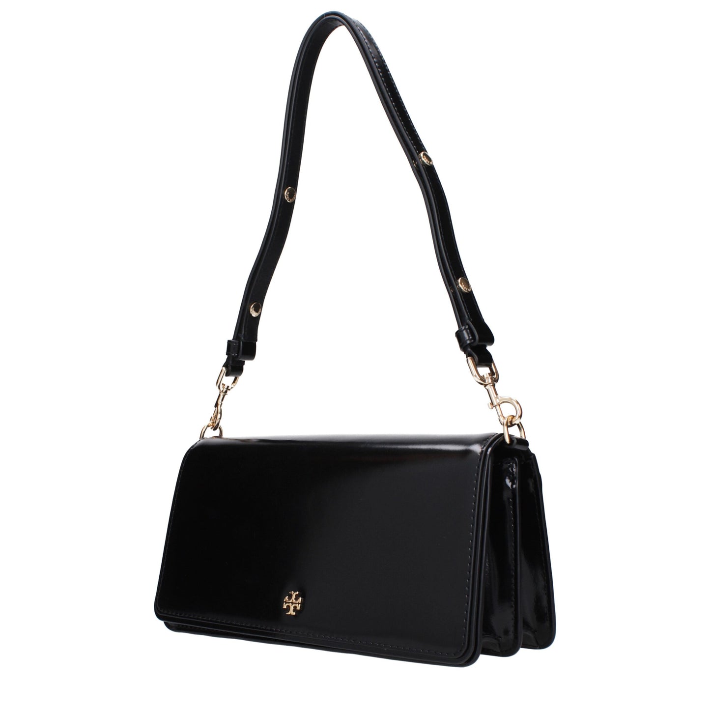 Tory Burch Black Leather Shoulder Bags