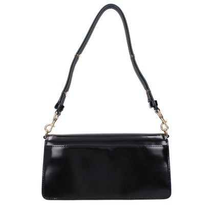 Tory Burch Black Leather Shoulder Bags