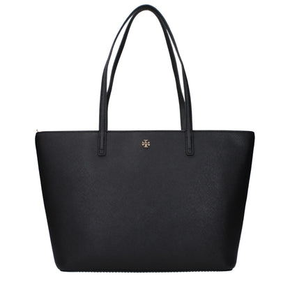 Tory Burch Black Leather Shoulder Bags
