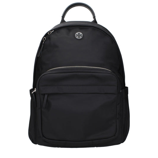 Tory Burch Black Nylon Backpack