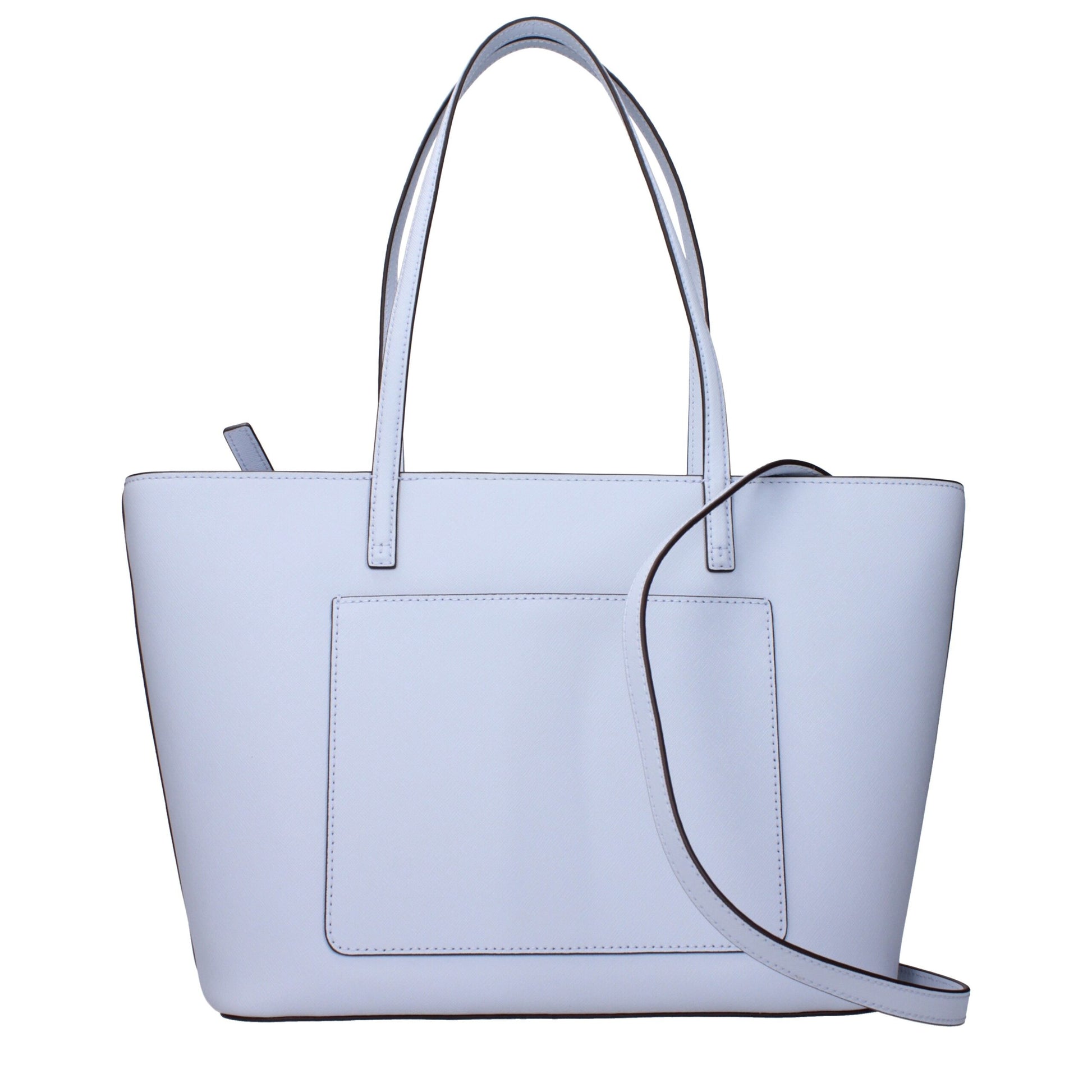 Tory Burch Light Blue Leather Shoulder Bags