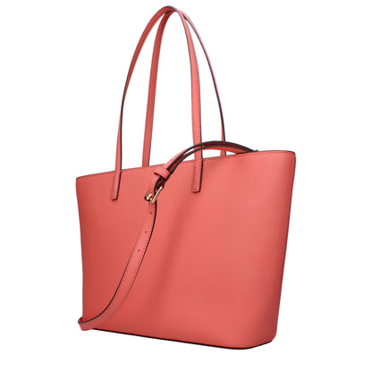 Tory Burch Pink Leather Shoulder Bags
