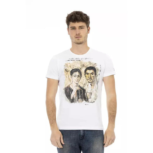 Trussardi Action White Cotton Men's T-Shirt