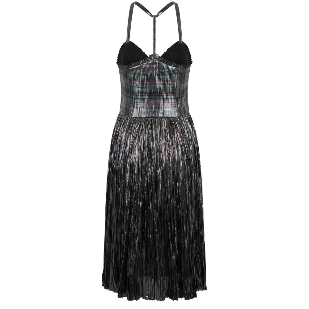 Trussardi Black Polyester Women Dress