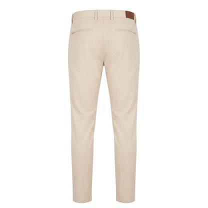 Trussardi Jeans Beige Cotton Men Pants